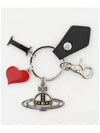 ORB Love Key Holder Black - VIVIENNE WESTWOOD - BALAAN 3