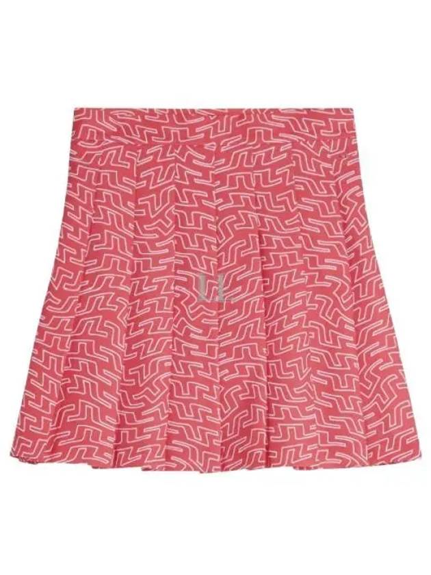 Golf Adina Print Skirt Pink - J.LINDEBERG - BALAAN 2