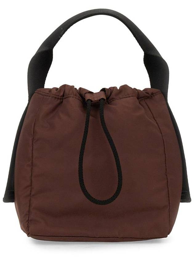 Tech Pouch Bucket Bag Burgundy - GANNI - BALAAN 2