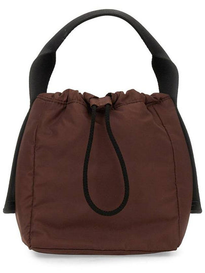 Tech Pouch Bucket Bag Burgundy - GANNI - BALAAN 2