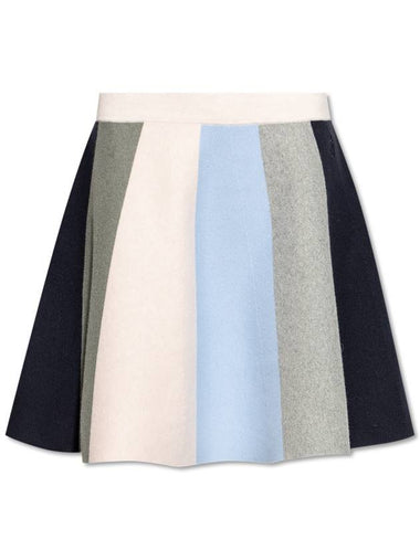 JW Anderson Skirt With Cashmere Finish, Women's, Multicolour - JW ANDERSON - BALAAN 1