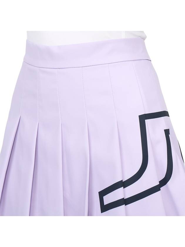 Naomi Pleated Skirt Lavender - J.LINDEBERG - BALAAN 8