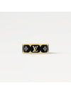 Ring Women s Nanogram Enamel Black Gold M1568S - LOUIS VUITTON - BALAAN 3