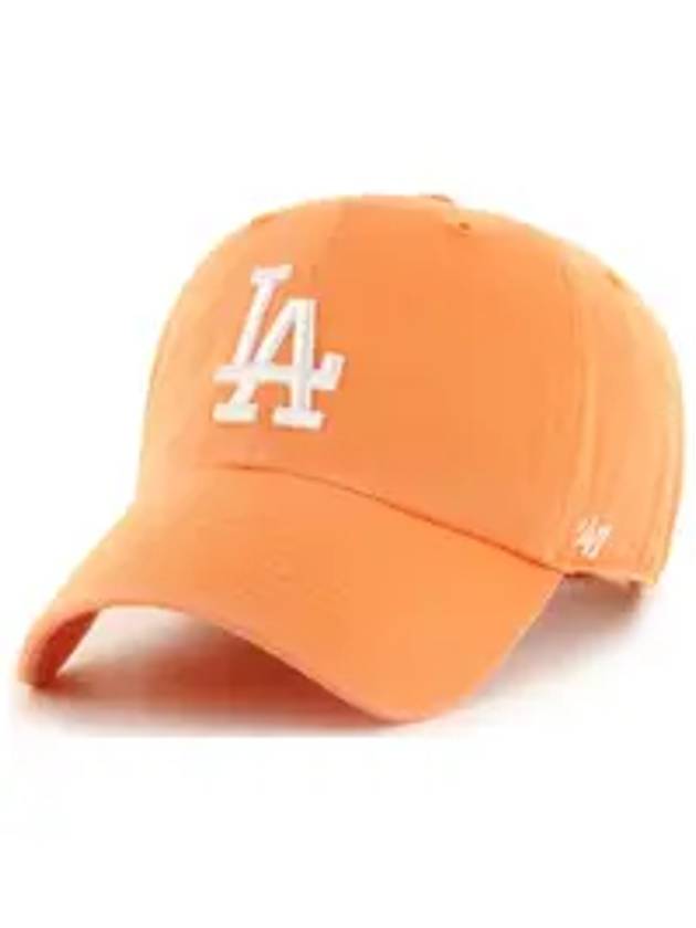 LA Big Logo Ball Cap Mango - 47BRAND - BALAAN 1