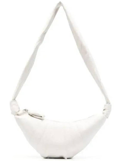 Croissant Small Nappa Leather Cross Bag White - LEMAIRE - BALAAN 2