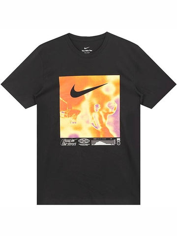 Dri Fit Basketball Short Sleeve T-Shirt Black - NIKE - BALAAN 1