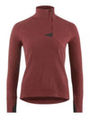 Huge Half Zip Long Sleeve T-shirt Medder Red - KLATTERMUSEN - BALAAN 2