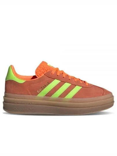 Gazelle Bold Low Top Sneakers Solar Orange Green - ADIDAS - BALAAN 2