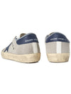 Blue Superstar Low Top Sneakers Light Silver - GOLDEN GOOSE - BALAAN 8