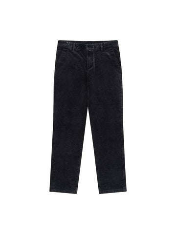 Men's Washed Corduroy Pants Black SW22APA02BK - SOLEW - BALAAN 1