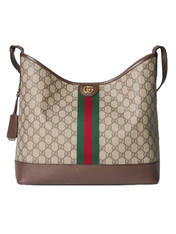 GG Supreme Iconic Web Band Shoulder Bag Beige - GUCCI - BALAAN 1