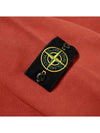 Wappen Patch Crewneck Sweatshirt Brick Red - STONE ISLAND - BALAAN 4