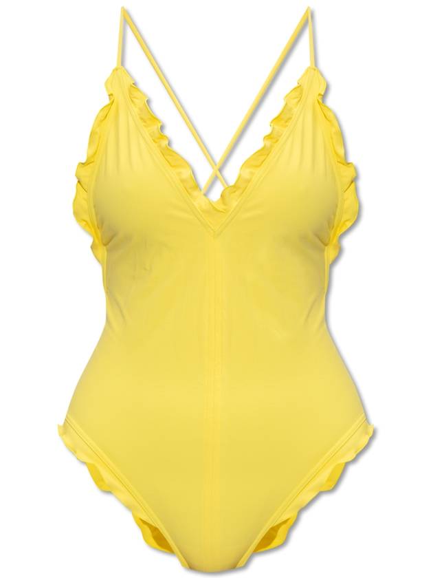 Ulla Johnson ‘Giordana’ One-piece Swimsuit, Women's, Yellow - ULLA JOHNSON - BALAAN 1