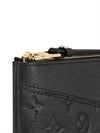 Monogram Daily Empreinte Pouch Bag Black - LOUIS VUITTON - BALAAN 5