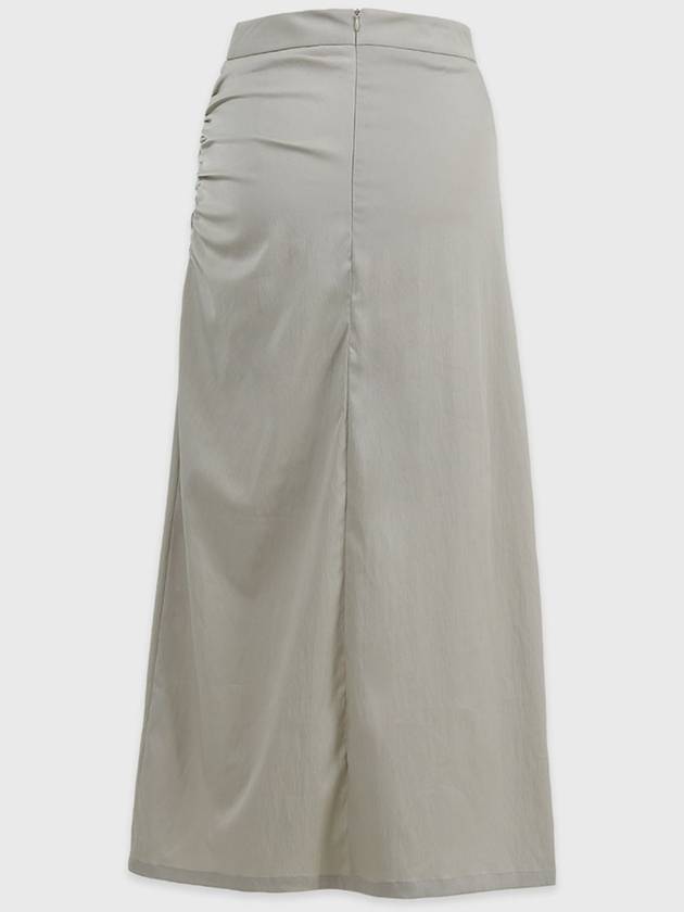 Rustle shirring maxi skirt - MICANE - BALAAN 8