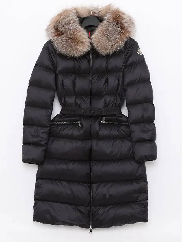 Boedic Long Down Padding Black - MONCLER - BALAAN 4