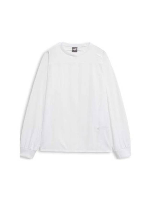 Cotton Long Sleeve T-Shirt White - PUMA - BALAAN 2