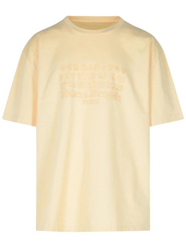 Maison Margiela 'Over' Beige Cotton T-Shirt - MAISON MARGIELA - BALAAN 1