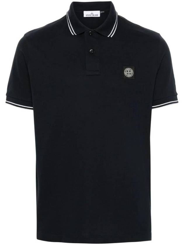 Short sleeve polo shirt 81152SC18 - STONE ISLAND - BALAAN 1