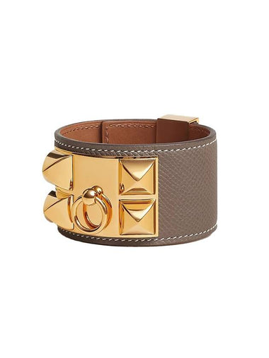 Collier De Chien Bracelet Etoupe Gold - HERMES - BALAAN 1