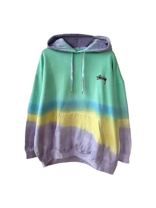 Women's Stock Tie Dye Hoodie Cabbage - STUSSY - BALAAN 1