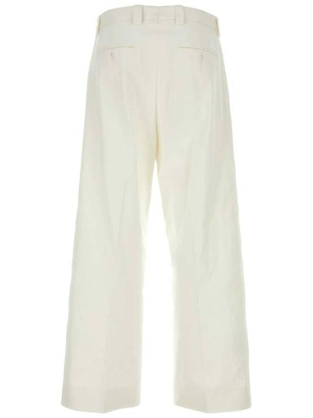 Straight Pants GP02ETFUFL5W0001 White - DOLCE&GABBANA - BALAAN 3