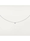 D Amour Necklace XS White Gold Silver - CARTIER - BALAAN 3