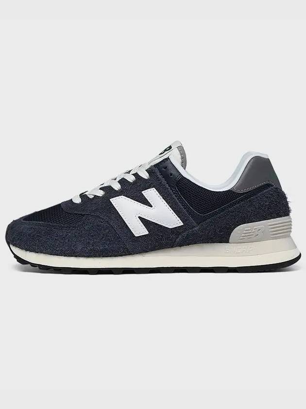 574 Heritage Low Top Sneakers Navy - NEW BALANCE - BALAAN 3