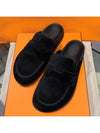 Men s Go Mule Suede Calfskin Black - HERMES - BALAAN 2