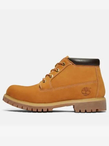 Men s Premium Chukka Waterproof Worker Boots WHEAT BROWN - TIMBERLAND - BALAAN 1