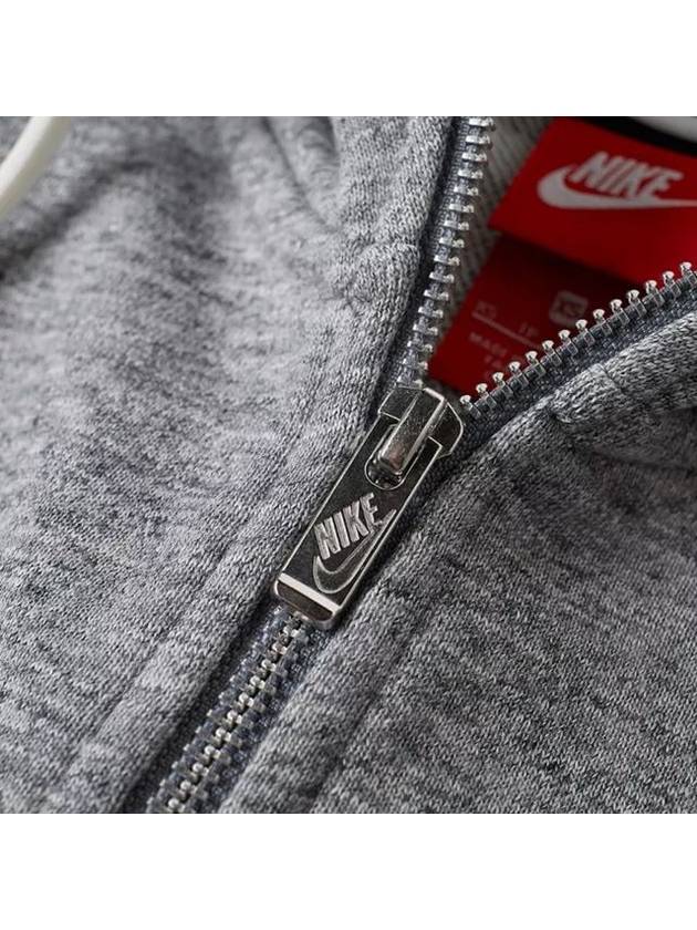 Sportswear Legacy Zip Up Hoodie Grey - NIKE - BALAAN 12