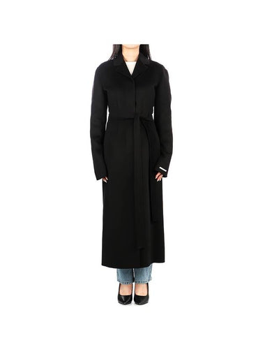 Women's Eva Single Coat Black - MAX MARA - BALAAN 1