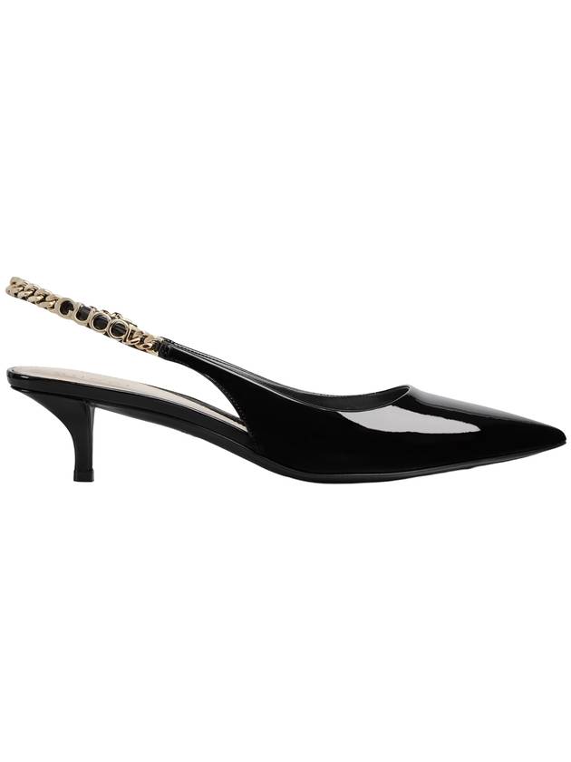 Signoria Slingback Heels Black - GUCCI - BALAAN 1