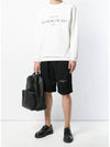 Lettering Sweatshirt Ivory NUS18492 - IH NOM UH NIT - BALAAN 4