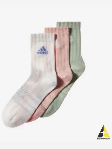 Cushioned crew socks 3P whiteSANPINLINGRN - ADIDAS - BALAAN 1