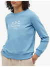 Women's Tina Sweatshirt Light Blue - A.P.C. - BALAAN 4