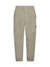 Logo Twill Cotton Cargo Track Pants Sand - STONE ISLAND - BALAAN 2