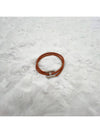 Tournis Tresse Bracelet Brown - HERMES - BALAAN 3