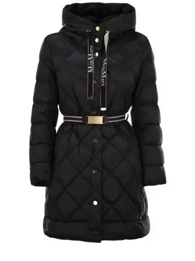 Trecap Drip Proof Canvas Parka Padding Black - MAX MARA - BALAAN 2