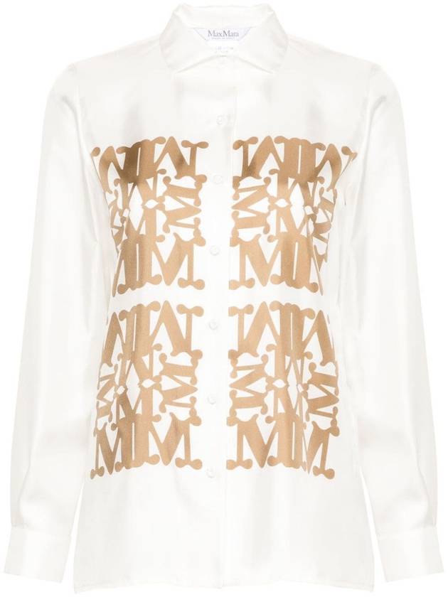 legno shirt white - MAX MARA - BALAAN 2