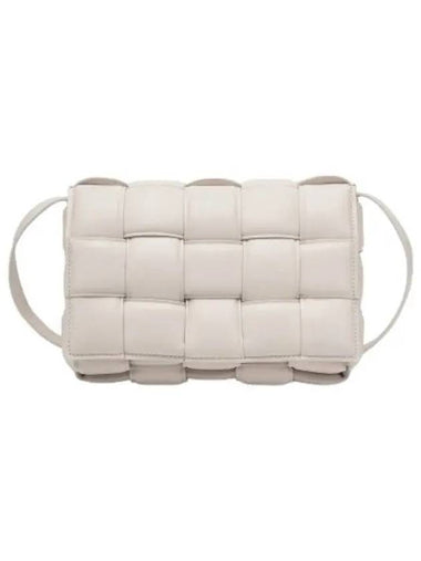 Padded Cassette Shoulder Bag Chalk - BOTTEGA VENETA - BALAAN 1