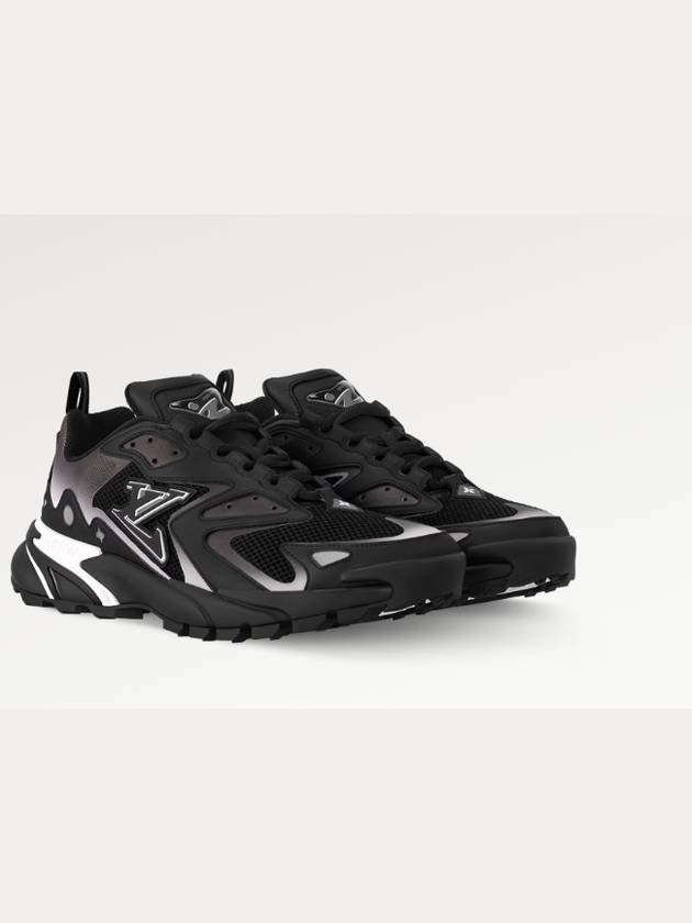 LV Runner Tatic Low Top Sneakers Black - LOUIS VUITTON - BALAAN 4