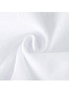 Logo Print Short Sleeve T-Shirt White - STONE ISLAND - BALAAN 6