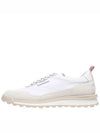 Alumni Eco Nylon Sneaker Tonal White Fun Mix - THOM BROWNE - BALAAN 3