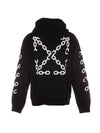 chain arrow logo hoodie - OFF WHITE - BALAAN 1