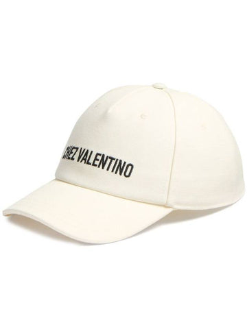 Valentino Garavani Hats Ivory - VALENTINO - BALAAN 1