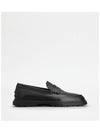 Men's Leather Penny Loafers Black - TOD'S - BALAAN 5