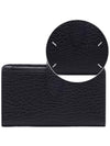 Iconic Stitch Leather Card Wallet Black - MAISON MARGIELA - BALAAN 3