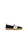 Bookish Espadrille Shoes Black - OFF WHITE - BALAAN 2