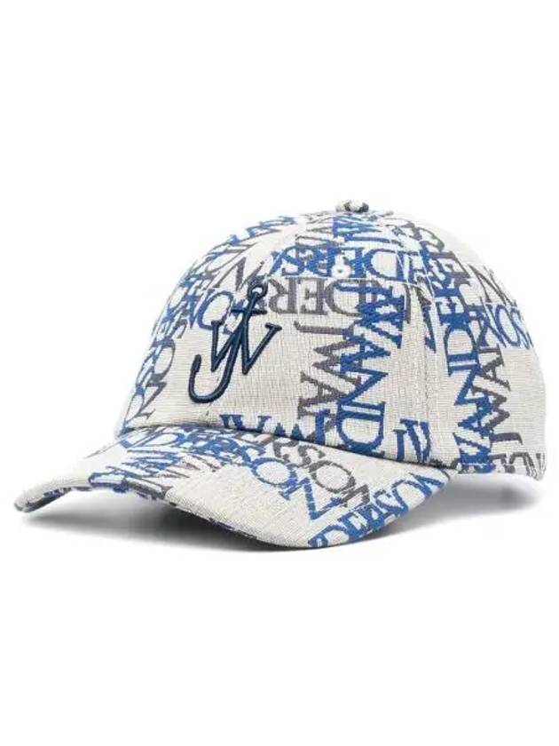 Embroidered Logo Jacquard Ball Cap Blue - JW ANDERSON - BALAAN 2